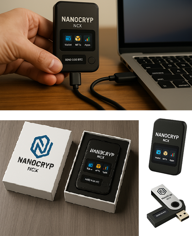 NanoCryp Hardware Wallet